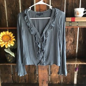 AEO Bell Sleeve Blouse